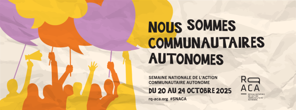 Soulignons la semaine de l'action communautaire autonome (#SNACA)
